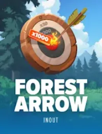 forest arrow game logo